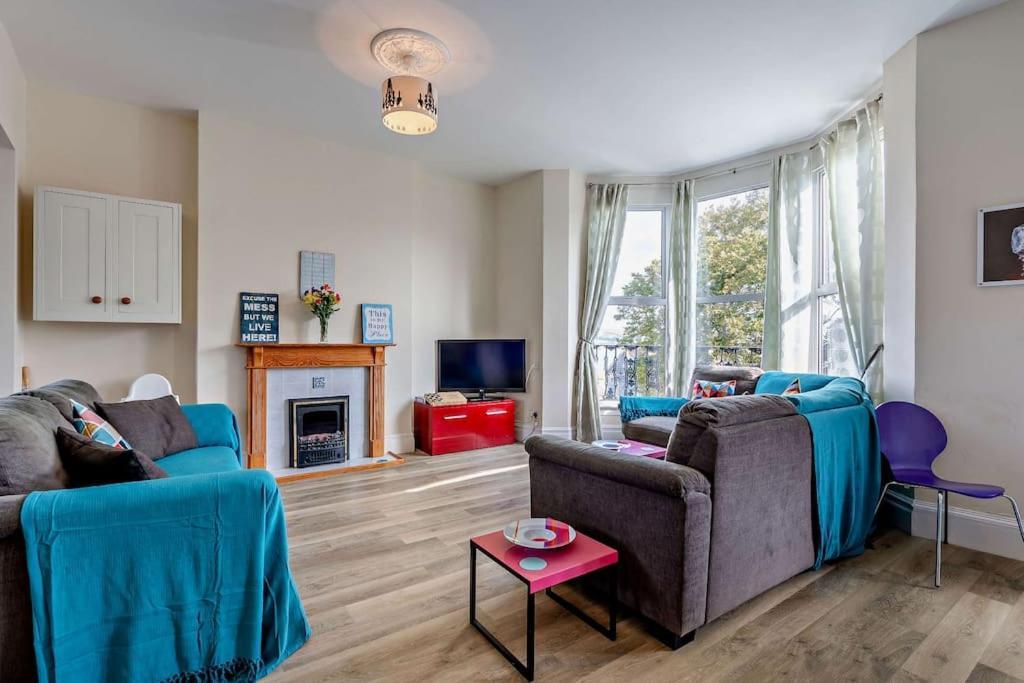 הוילה Dizzy Heights Swanage Sleeps 10 With Amazing Views מראה חיצוני תמונה